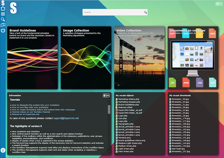 Branded System Interface